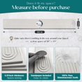 thumbnail image 2 of Faucet Mat eormoe de 30 pulgadas para fregadero de cocina, color gris claro, 2 of 8