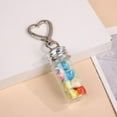 thumbnail image 3 of Keychain Travel Keyring Vial Perfume Clear Tube Pendant ，creative gifts,,, 3 of 8