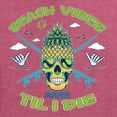 thumbnail image 5 of Wild Bobby Beach Vibes Till Die Men Tee, 5 of 5