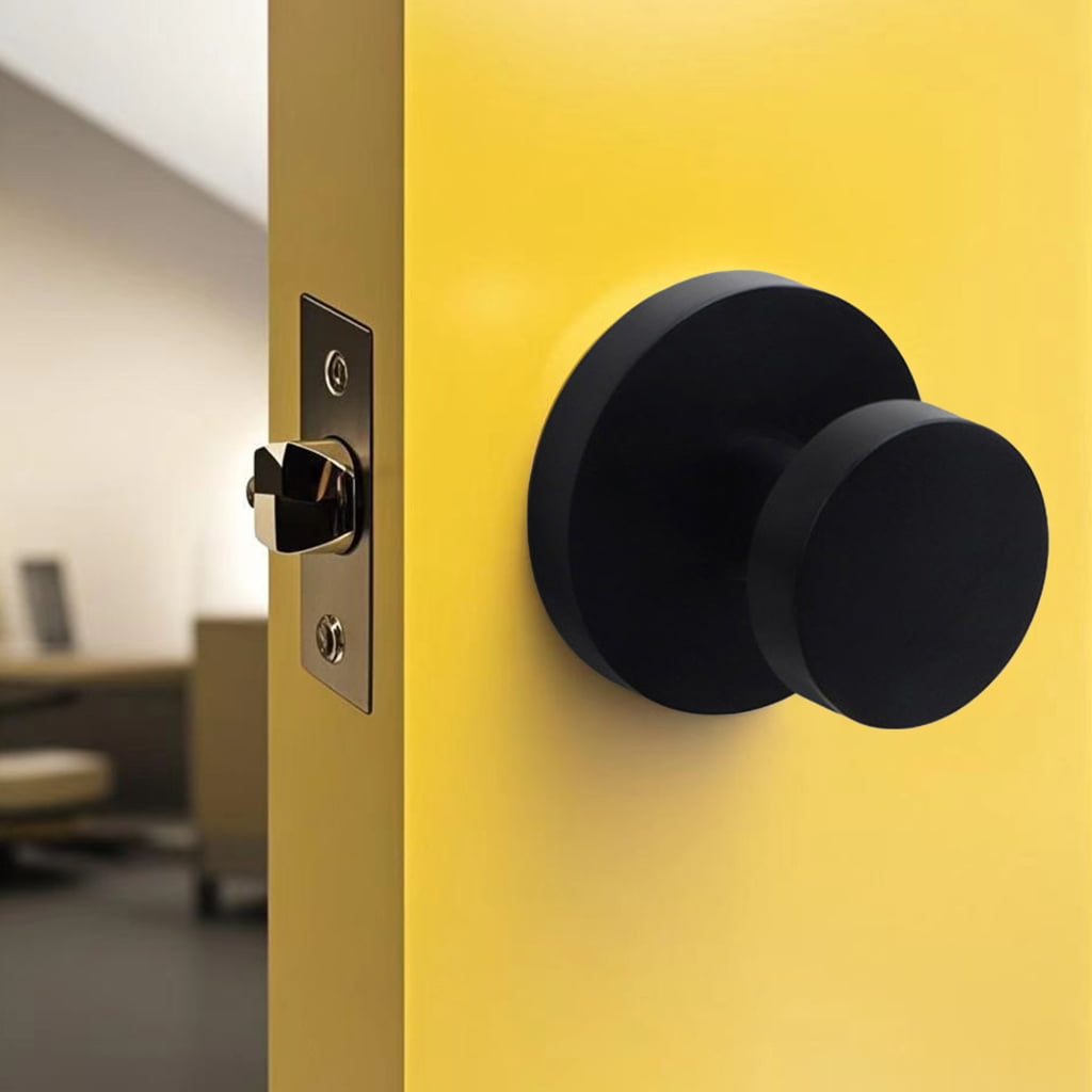 Round Shaped Nonlocking Doorknob Zincs Alloy Door Knobs Knobset Metal Handle Knob NonLocking Interior Door Handles