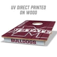thumbnail image 4 of YouTheFan NCAA Mississippi State Bulldogs 2' x 3' Cornhole Game, 4 of 6