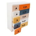 thumbnail image 3 of Colorful 5-Layers Storage Box Plastic Closet Drawer Storage Cabinet for Bedroom, 3 of 12