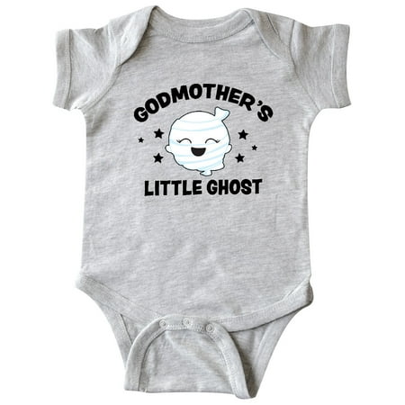 

Inktastic Cute Godmother s Little Ghost with Stars Gift Baby Girl Bodysuit