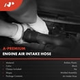 thumbnail image 2 of A-Premium Upper Engine Air Clean Intake Tube Hose Compatible with BMW F01 Series 740i 2011-2012, F02 Series 740Li 2011-2012, E71 Series X6 2008-2010, 3.0L, 2 of 5