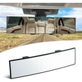 thumbnail image 1 of Interior Rearview Mirrors, Universal Panoramic Car Rear View Mirror Accessories, Wide Angle Reduce Blind Spot Effectively for Car, Jeep, Truck, Motorcycle, Tractor, ARB, ATV, SUV, RV, 1 of 5