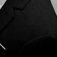 thumbnail image 3 of KeShDi Dress Jackets for Men Sport Coat Suit Jacket Slim Business One Button Black S, 3 of 6