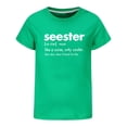 thumbnail image 3 of TZEWGL Summer Short Sleeve Letter Printed Tunic Tees For Child Clothes For Baby size 2-3T, 3 of 4