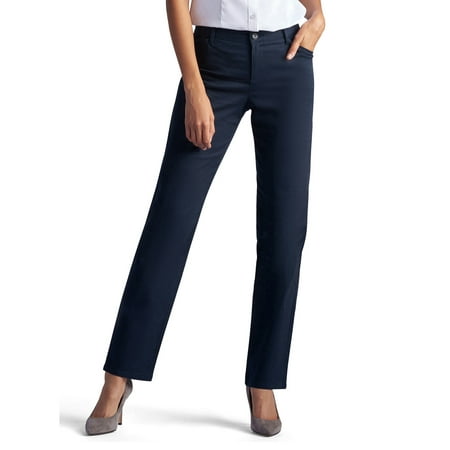 Lee Jeans Women S Relaxed Fit Straight Leg Pant Walmart Com