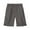 266-Grey, variant on LIIPEE Girls Boys Dress Shorts Solid Color Stretch Elastic Waist Uniform Shorts With Pockets Newborn Trendy Fishing Shorts,Black,3-4 Years