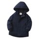 thumbnail image 4 of Parkas de manga larga, chaqueta con capucha y bolsillos para niños de tallas medianas y grandes, chaqueta tipo cárdigan., 4 of 6