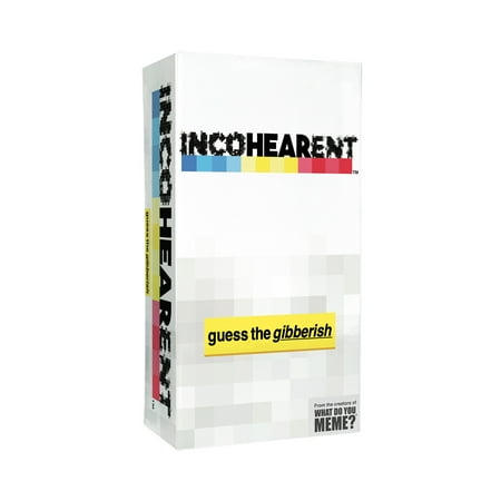 Incohearent, The Guess the Gibberish Party Game by What Do You Meme?, A Funny Card Game for Adults