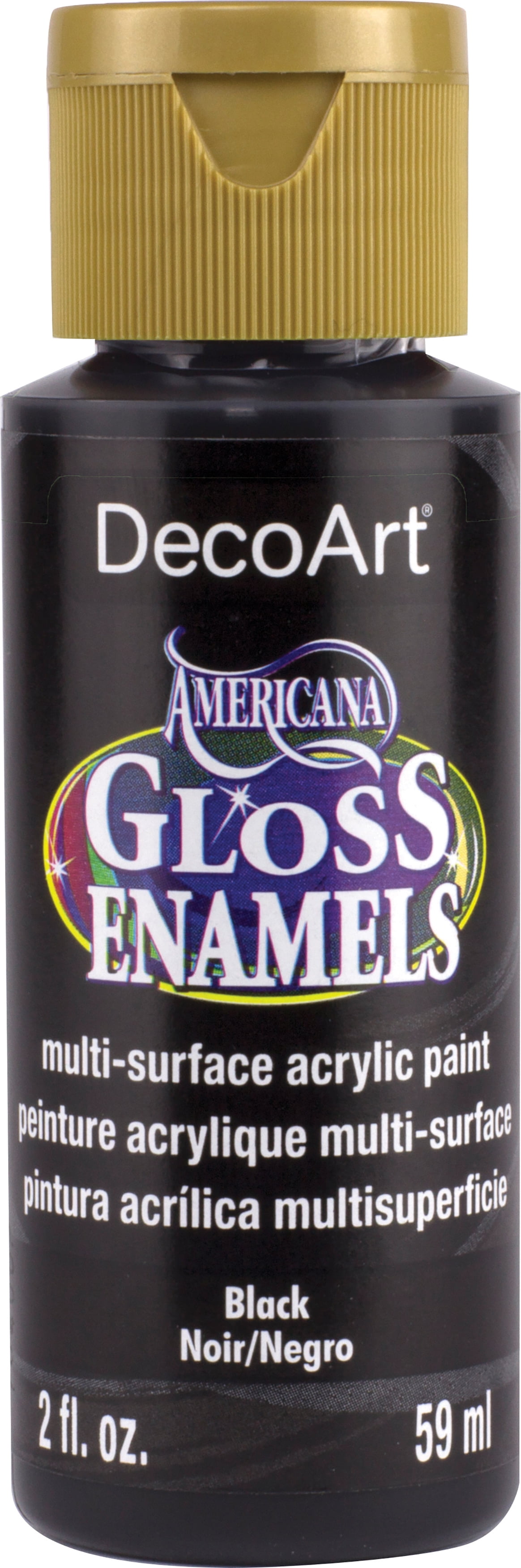 Americana Gloss Enamels Acrylic Paint 2ozBlack Walmart Canada