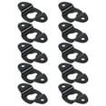 thumbnail image 2 of 10PCS Audio Speaker Wall Mounted Iron Hanger Plate Black 4.8cm Long, 2 of 5