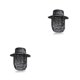 thumbnail image 1 of Greeniant Sombrero de pescador para hombre, portátil, plegable, colorido, ajustable, a prueba de viento, a prueba de sol, para acampar al aire Gris oscuro 2Conjunto, 1 of 6