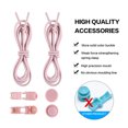thumbnail image 3 of LJNYFDC Tieless Shoe Strings Adjustable Heavy Duty Lock Set with Elastic Tieless Shoe Strings Multi Colored Suitable for Kids and Adults Perfect for Sports Shoes, 3 of 7