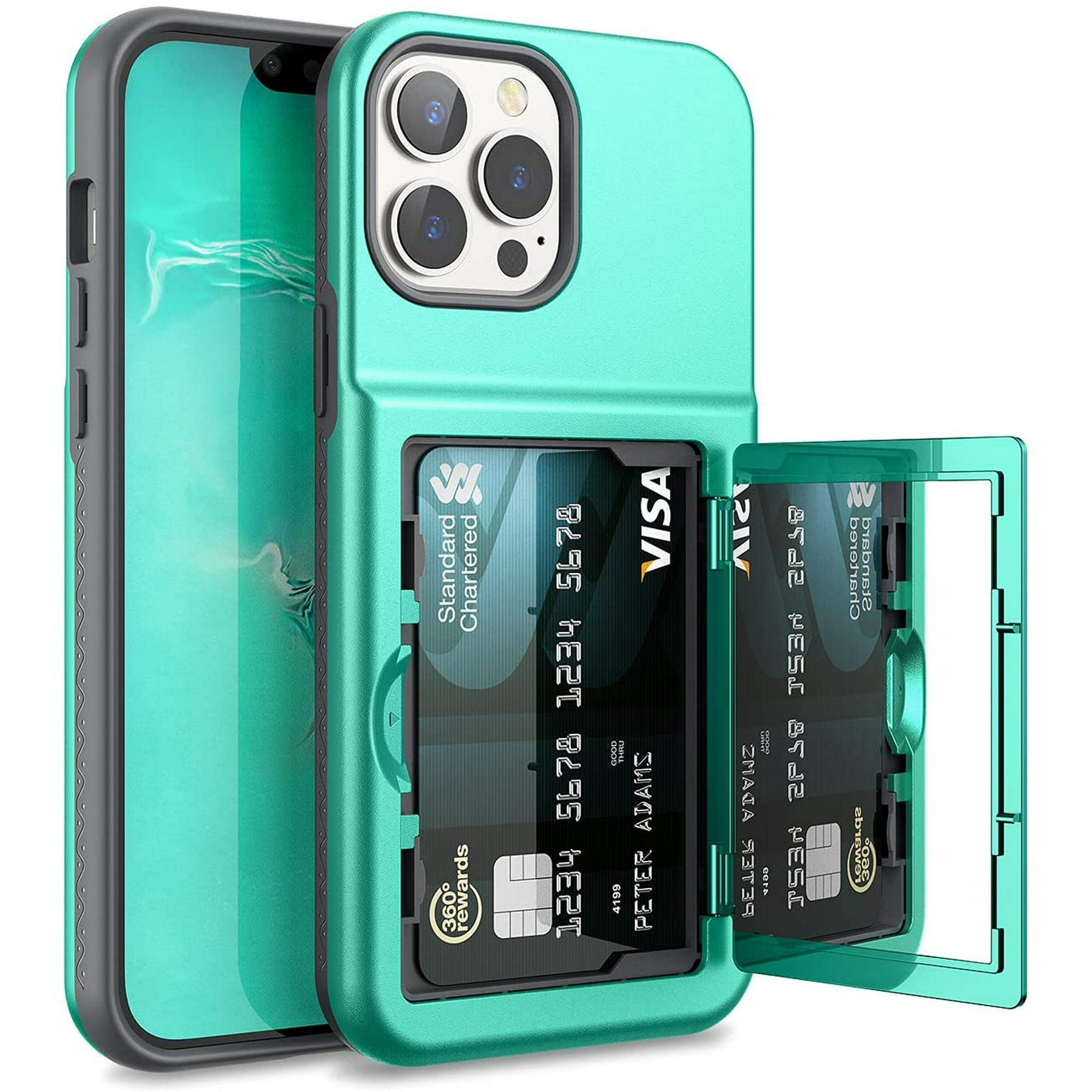  WeLoveCase for iPhone 13 Pro Wallet Case with Credit