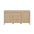 thumbnail image 6 of Tvilum Madrid 2 Door Sideboard with 3 Drawers and 4 Shelves, Jackson Hickory, 6 of 9