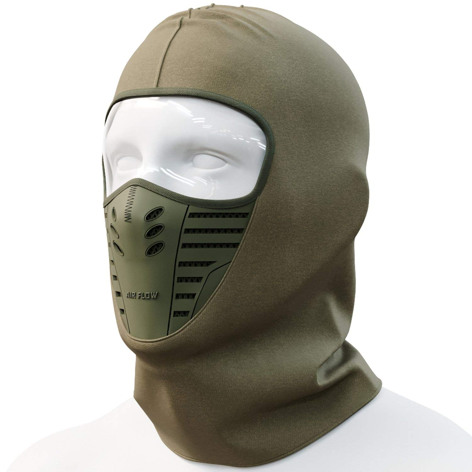 Balaclava Face Mask | Wind Resistant and Dust proof Winter Ski Mask Hoodie Style by