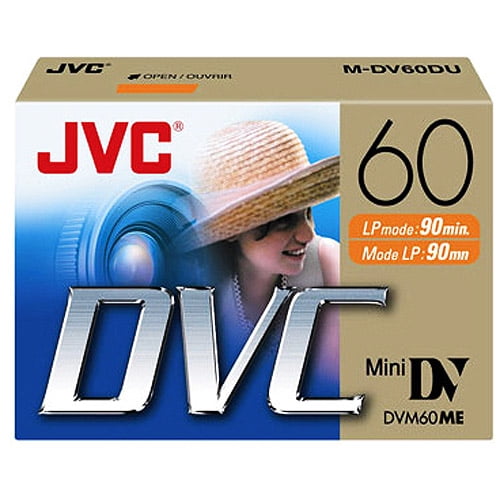 JVC 60min MINI DV CASSETTE