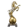 thumbnail image 2 of Horse Statue Collectible Animal Sculpture for Centerpiece Bookshelf Entrance, 2 of 5