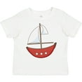 thumbnail image 3 of Inktastic Red Sailboat Boys or Girls Toddler T-Shirt, 3 of 5