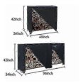 thumbnail image 2 of Firewood Cover 600d Oxford Cloth Rain Cover, Furniture Cover, Outdoor Firewood Rack Cover - Pjun, 2 of 4