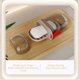 thumbnail image 5 of 2 cajas de jabón de viaje, organizador de contenedores de jabón en barra, bandeja de plástico a prueba de fugas, pequeña con tapa, caja de jabón para ducha, baño, camping, fregadero, gimnasio, escuela, 5 of 6