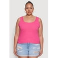thumbnail image 2 of Womens Plus Size Scoop Neck Tank Top, 2 of 5