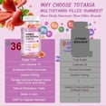 thumbnail image 4 of Gomitas multivitamínicas Totaria sin azúcar para mujeres mayores de 14 años con hierro, 4 of 9