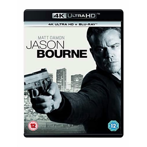 JASON BOURNE- (UHD BD UV) (4K Ultra HD) Ato Essandoh Bill Camp Neve Gachev Riz Ahmed Matt Damon