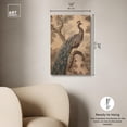 thumbnail image 5 of French Decor Peacock Canvas Retro Japanese Art Prints by Art Remedy, Gallery Wrapped, 16" x 24", 5 of 7