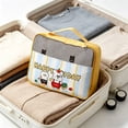 thumbnail image 5 of JHyouerji Cute Lightweight Packing Cubes 14x11x3 Inch,Waterproof Polyester Travel Luggage Organizer Pouches for Clothes Vacation Suitcase Storage, 5 of 7