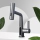 thumbnail image 4 of Mezclador de agua fría y caliente con grifo de lavabo con rociador extraíble para baño y cocina, 4 of 6