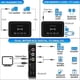thumbnail image 2 of Transmisor receptor Bluetooth 5,0, FM, estéreo, AUX, conector RCA de 3,5mm, adaptador de Audio inalámbrico NFC Bluetooth para TV, PC y auriculares, 2 of 5
