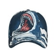 thumbnail image 2 of Balery Baseball Cap Adjustable Size for Running Workouts and Outdoor Activities All Seasons Dad Hat(Shark), 2 of 8