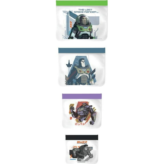 LIGHTYEAR REUSABLE SNACK BAGS