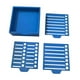 thumbnail image 2 of Porta notas adhesivas con plantilla, material de oficina, regalos multifuncionales Azul, 2 of 9