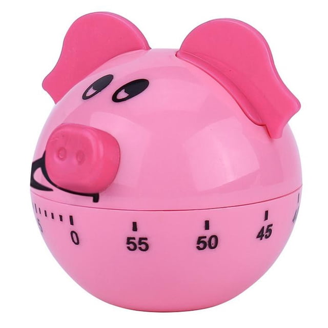 Mechanical Kitchen Timer Game Count Down Counter Alarm Cooking 60 Minutes