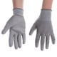 thumbnail image 5 of Guantes PU Trabajador Conductor Constructores Jardinería Protectora Seguridad Mitones Grises, 5 of 9