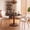 Off-White, variant on Pinmoco Upholstered Dining Chairs Set of 4, Mid Century Modern Dining Room Chairs, Tulip Kitchen Table Chairs with Metal Legs, Teddy Fabric, Beige