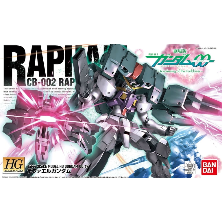 Mô Hình Gundam Hg RAPHAEL 1/144 Hg00 00 Bandai Đồ Chơi Lắp Ráp Anime