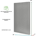 thumbnail image 2 of Dream on Me Aster 1.5" Fiber Portable/Mini Crib Foam Mattress, 2 of 7