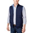 thumbnail image 1 of Chaleco polar reversible Club Room para hombre, azul, pequeño, 1 of 2