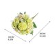thumbnail image 3 of Ramo de peonías de seda artificial flores falsas ramo de novia y decoración para el hogar, 3 of 6