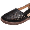 thumbnail image 3 of Sandalias Cuña Punta Cerrada Mujeres Transpirables para Fiesta, 3 of 9