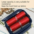 thumbnail image 6 of LHNFT Men's Double/Women's Compartment Lunch Bag, Insulated Lunch Cooler Tote 2 Roomy Large Reusable Water-resistant Lunch box, 6 of 9