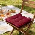 thumbnail image 5 of Eolstice Cushion For Chair, Velvet Office Ottoman Floor Mat, Color Chair Cushion with Strap for Outdoor Seating, Home Decor, Comfort Accessory, 5 of 6