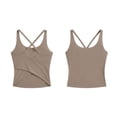 thumbnail image 3 of OGLCCG Workout Yoga Crop Tank Tops for Women Criss Cross Open Back Strappy Sleeveless Tank Tops Athletic Gym Sports Shirts, 3 of 6