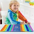 thumbnail image 1 of Juego de mesa, juego de mesa con dados, juego de ajedrez de arco iris gigante de silicona, juguete de juguete para aliviar el estrés, juegos de mesa para niños adultos Afortunado Sencillez, 1 of 2