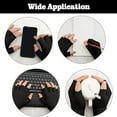 thumbnail image 5 of Men Women Winter Warm Knit Fingerless Mittens Half Finger Gloves Touch Screen Motorcycle Knitted Gloves, 5 of 11